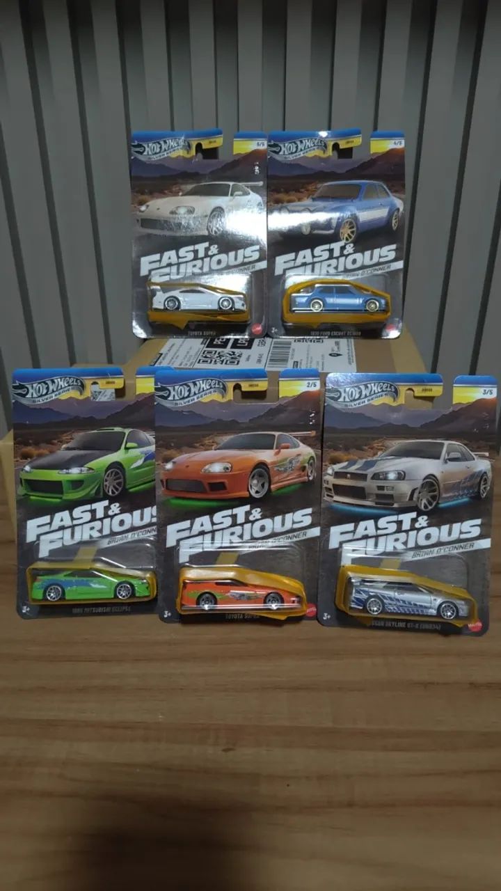 Set Velozes e Furiosos - Carros do Brian