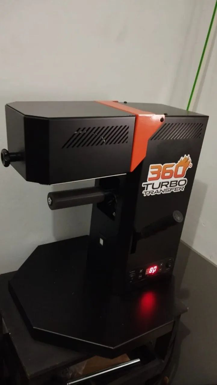 Máquina de Transferência de Sublimação 360° Turbo 110/220v