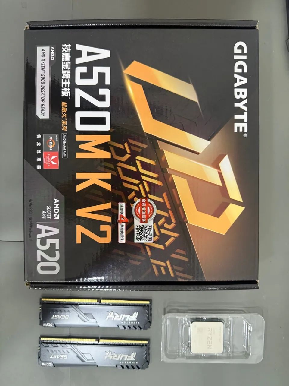 KIT GAMER RYZEN 5600
