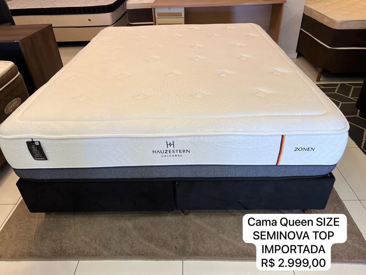 Cama Queen Size Seminnova Top Importada