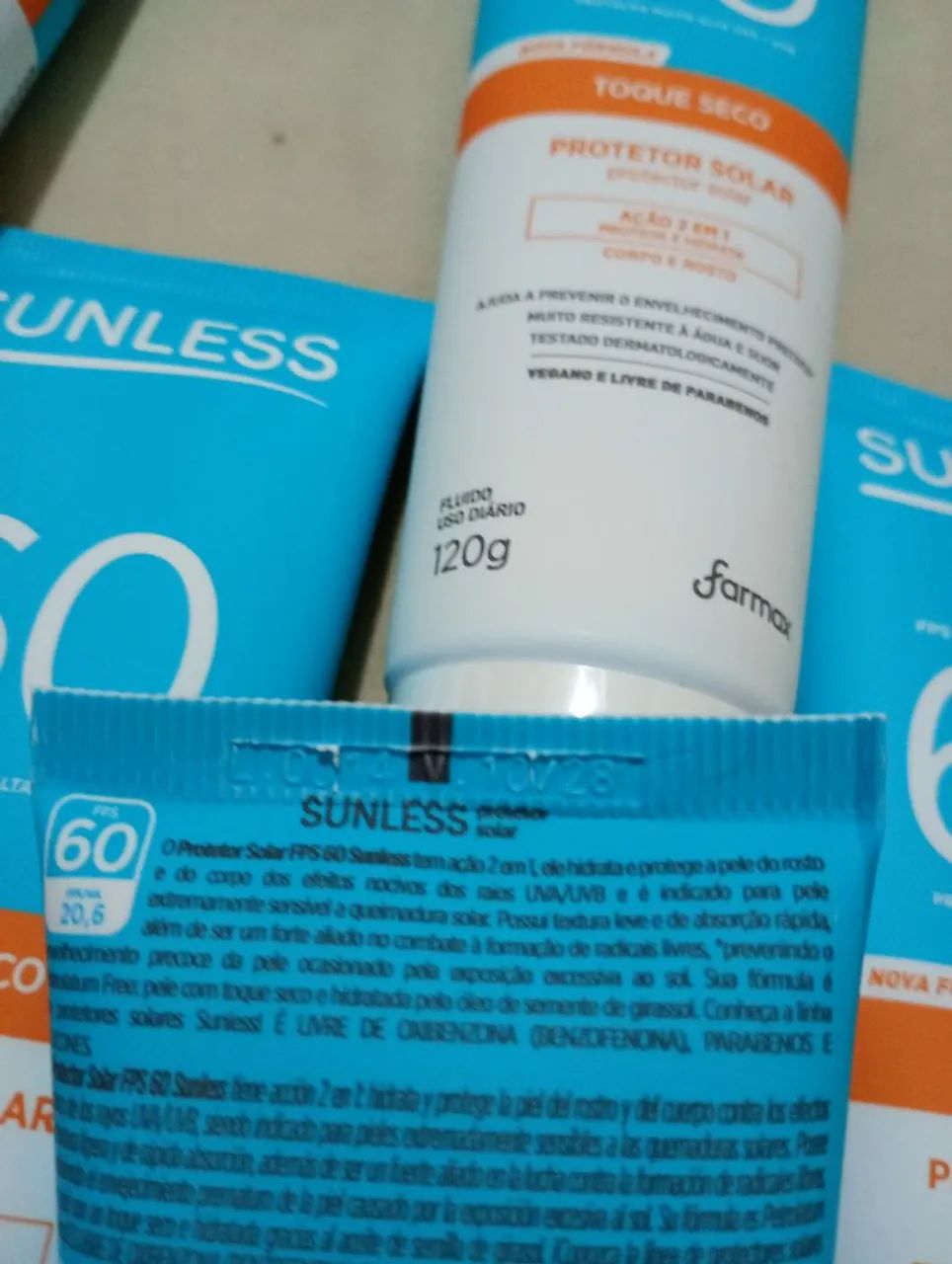 Protetor solar simples 60 fps - Foto 2