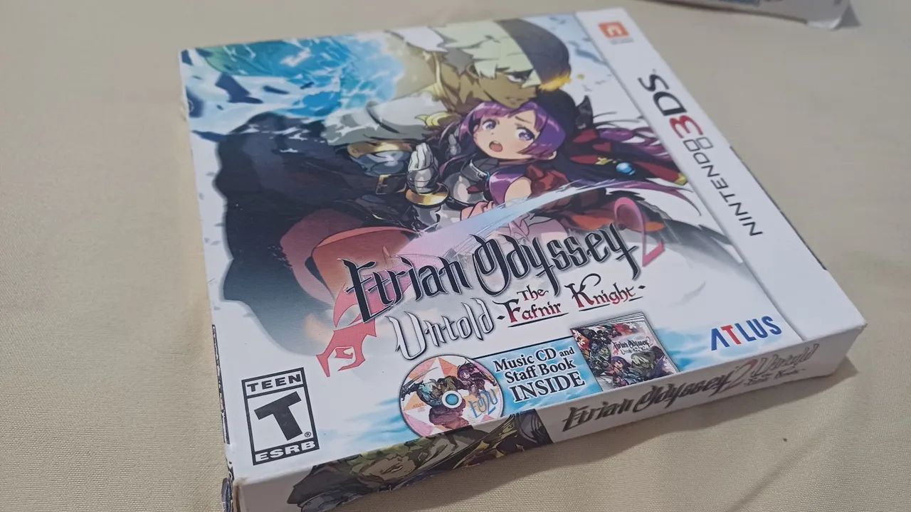 【超目玉枠】 The - Untold Odyssey Etrian Fafnir 3DS Nintendo - Knight ニンテンドー3DS/2DS