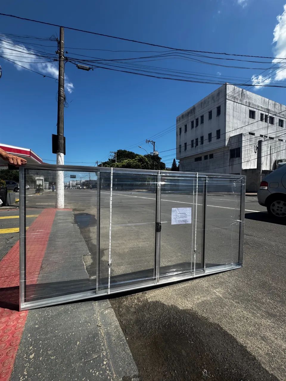 Janela 1.00x2.00 4 folhas - Queima de Estoque!