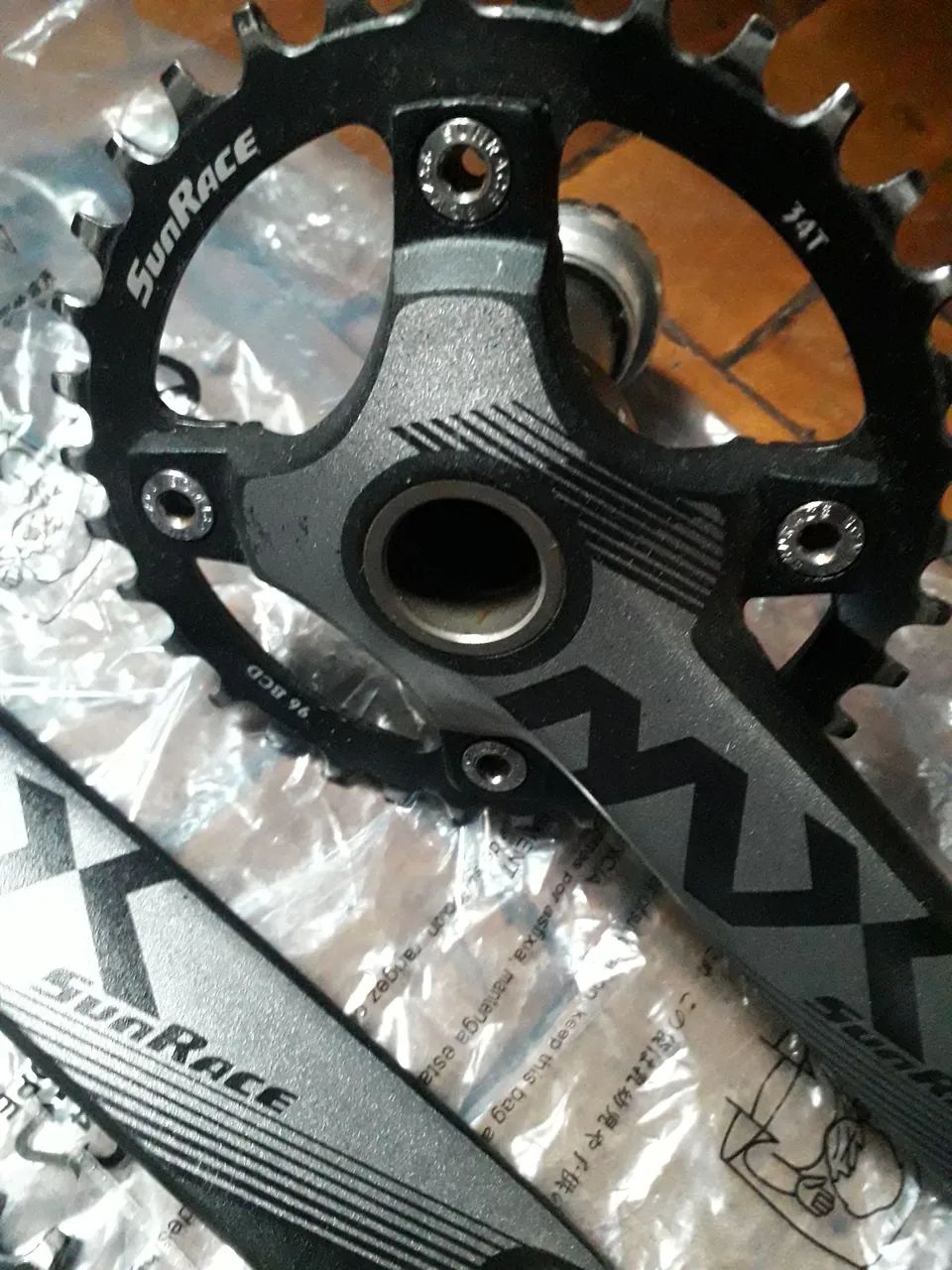Pedivela Sunrace Hollowtech - Foto 4