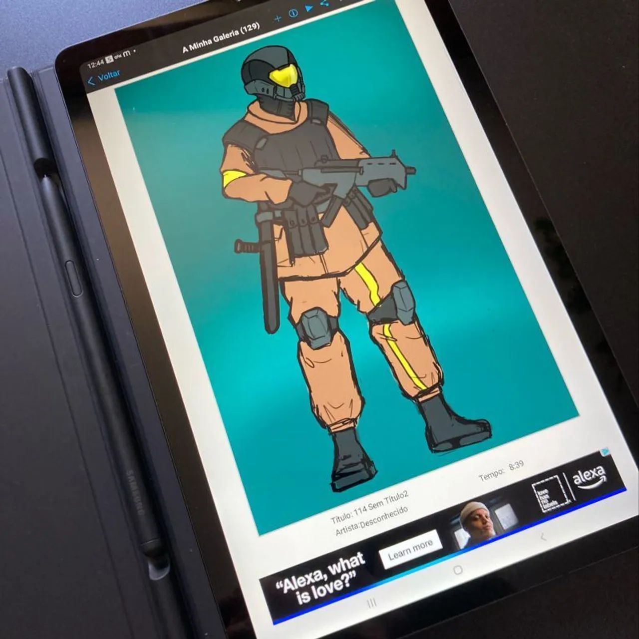 Tab S6 lite com nota Fiscal - Foto 3