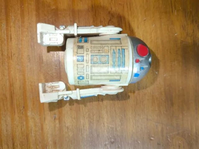Boneco R2D2 Glasslite anos 80