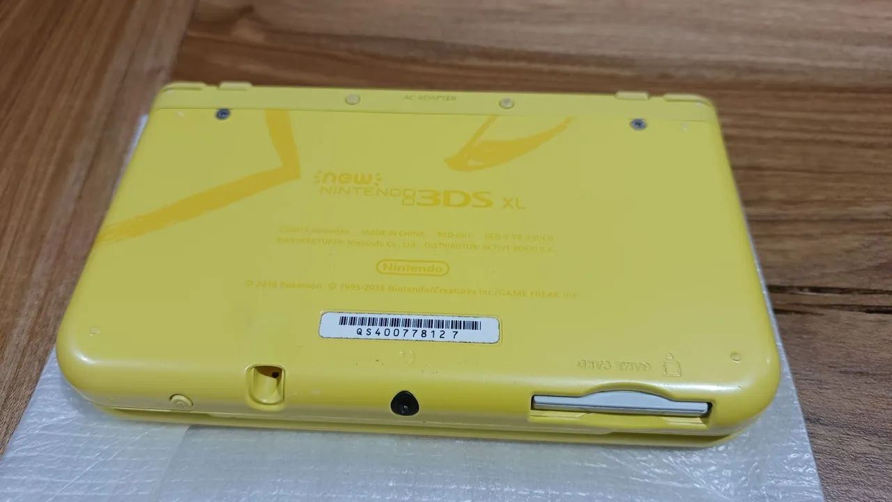 Nintendo New 3DS XL Pikachu Yellow Edition - Foto 4