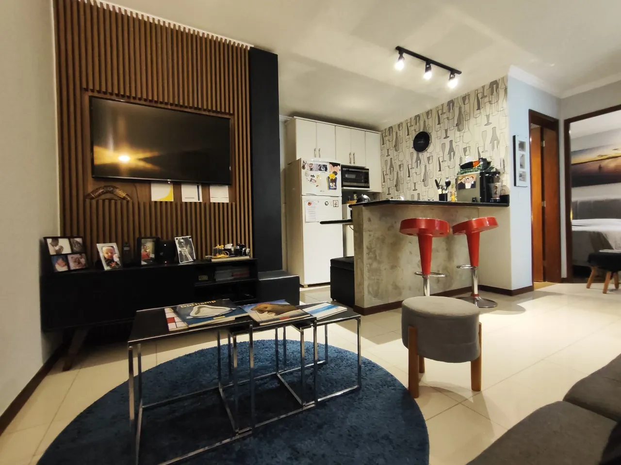 Apartamento com dois quartos no sudoeste
