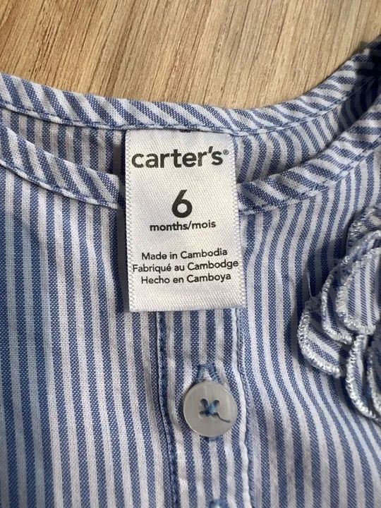 Blusinha Baby Carters 6 meses - Foto 2