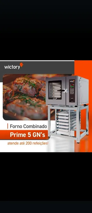NZ. Forno combinado 5 GN's WICTORY