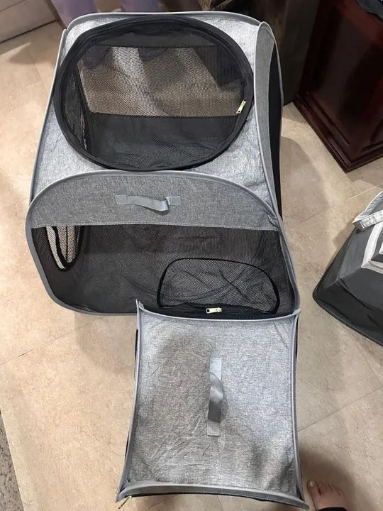 Cercado portátil para cães e gatos - Foto 5