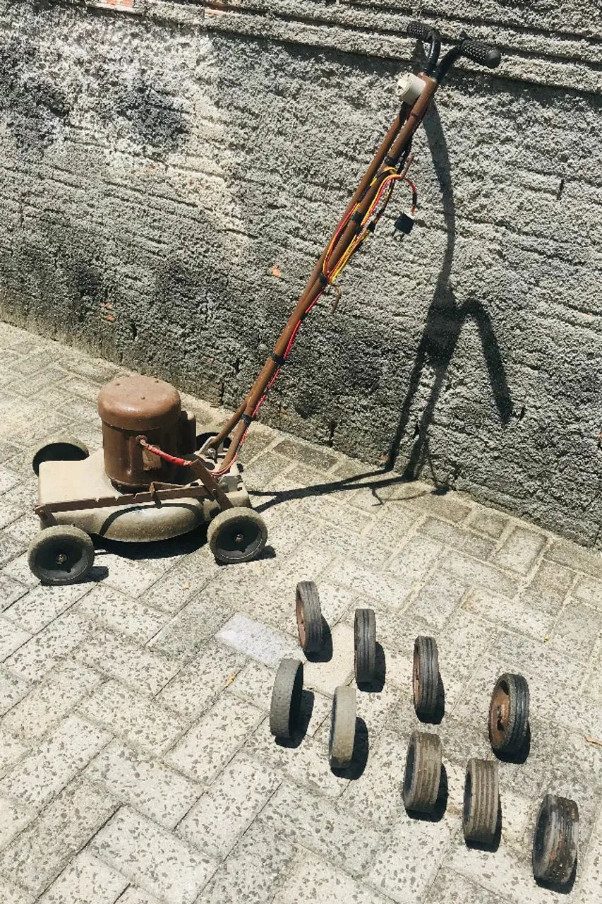 Máquina de cortar grama elétrica, aparador de grama elétrico, cortador de grama elétrico!