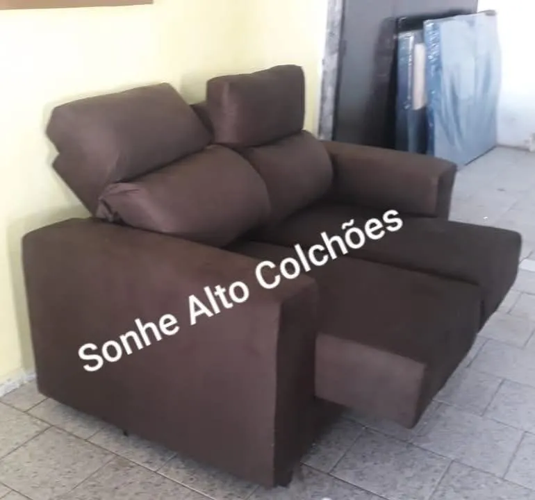 Sofá Reclinável 2 Lugares - Conforto e Design