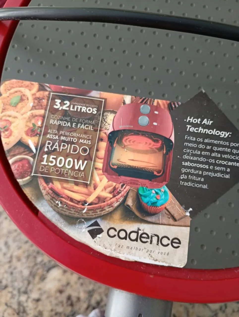 Air fry Cadence 3,2 Litros 1500W