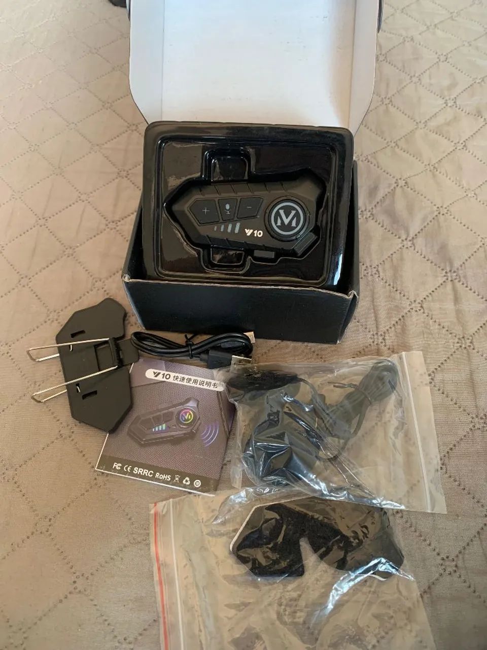 Intercomunicador Fone Y10 CAPACETE (entrega grátis Palmas-TO)