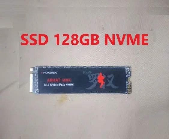 SSD 128GB NVme M.2 Huadisk Novo lacrado