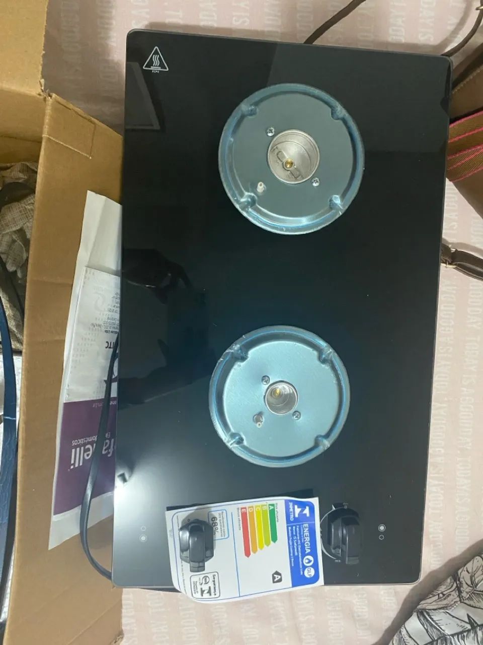 Cooktop a Gás 2 Bocas - Preto