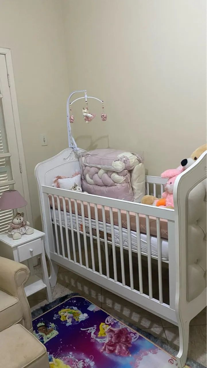 Berço e poltrona de amamentação - Foto 2