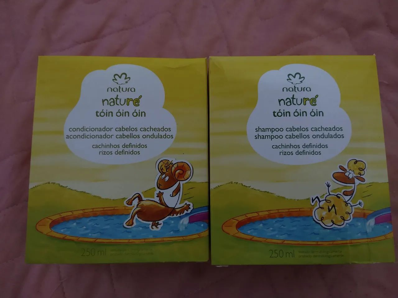 Kit Natura Baby - Shampoo e Condicionador para Cabelos Cacheados