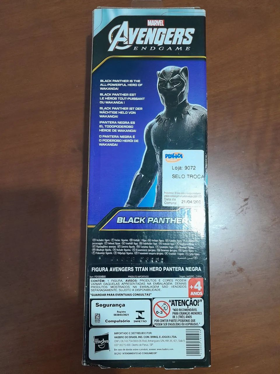 Pantera Negra Endgame Novo - Foto 3