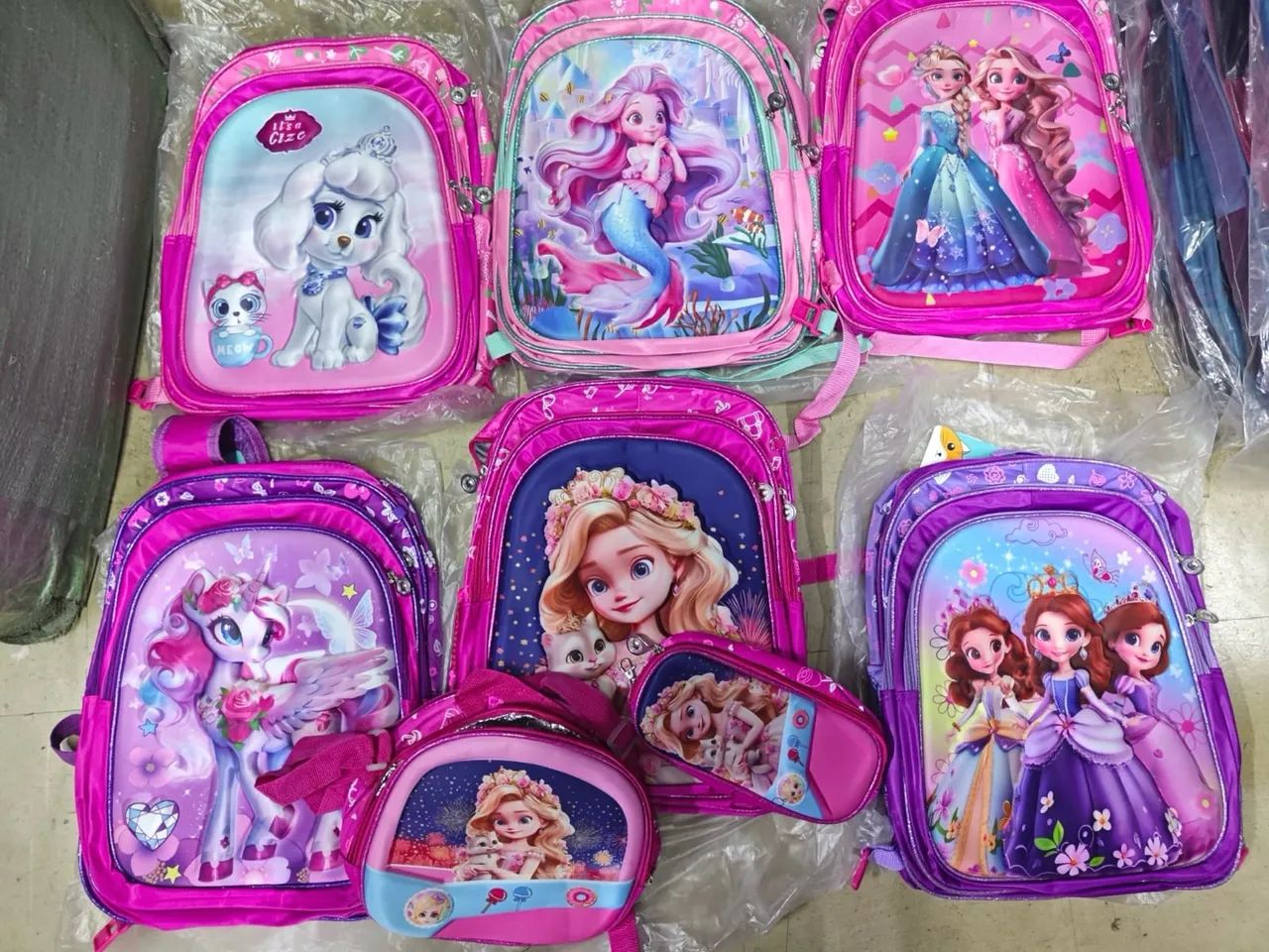 Mochilas Infantis para Meninas e Meninos com Modelos em 3D - Volta as aulas