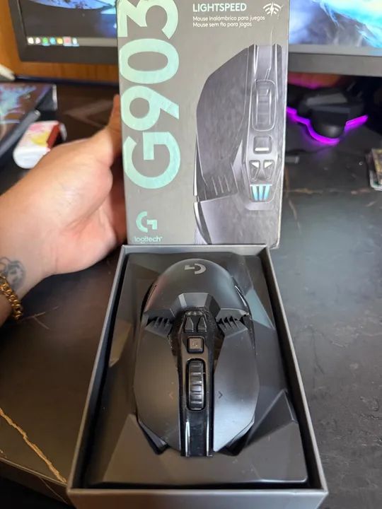 Mouse Logitech G903 Lightspeed Sem Fio para Games - Foto 2