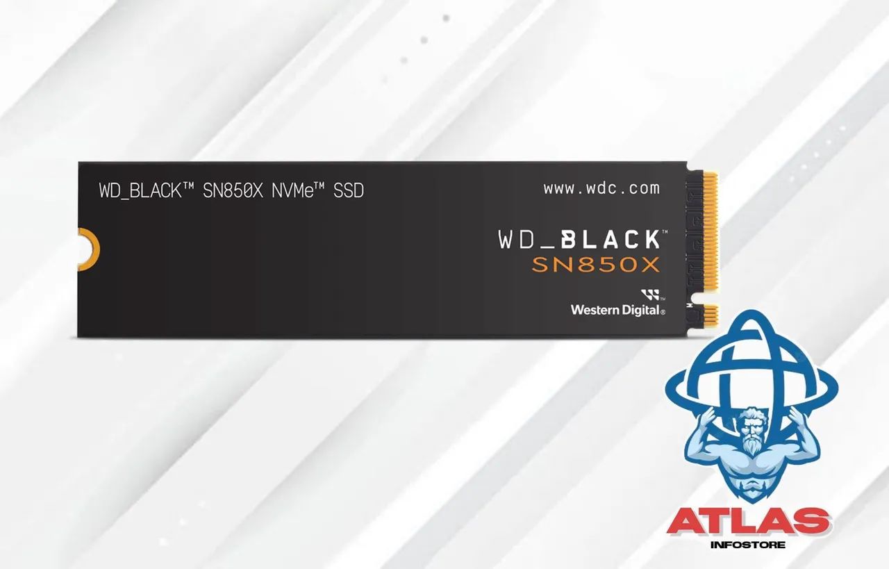 SSD WD_BLACK SN850X NVMe 1TB - Velocidade Extrema