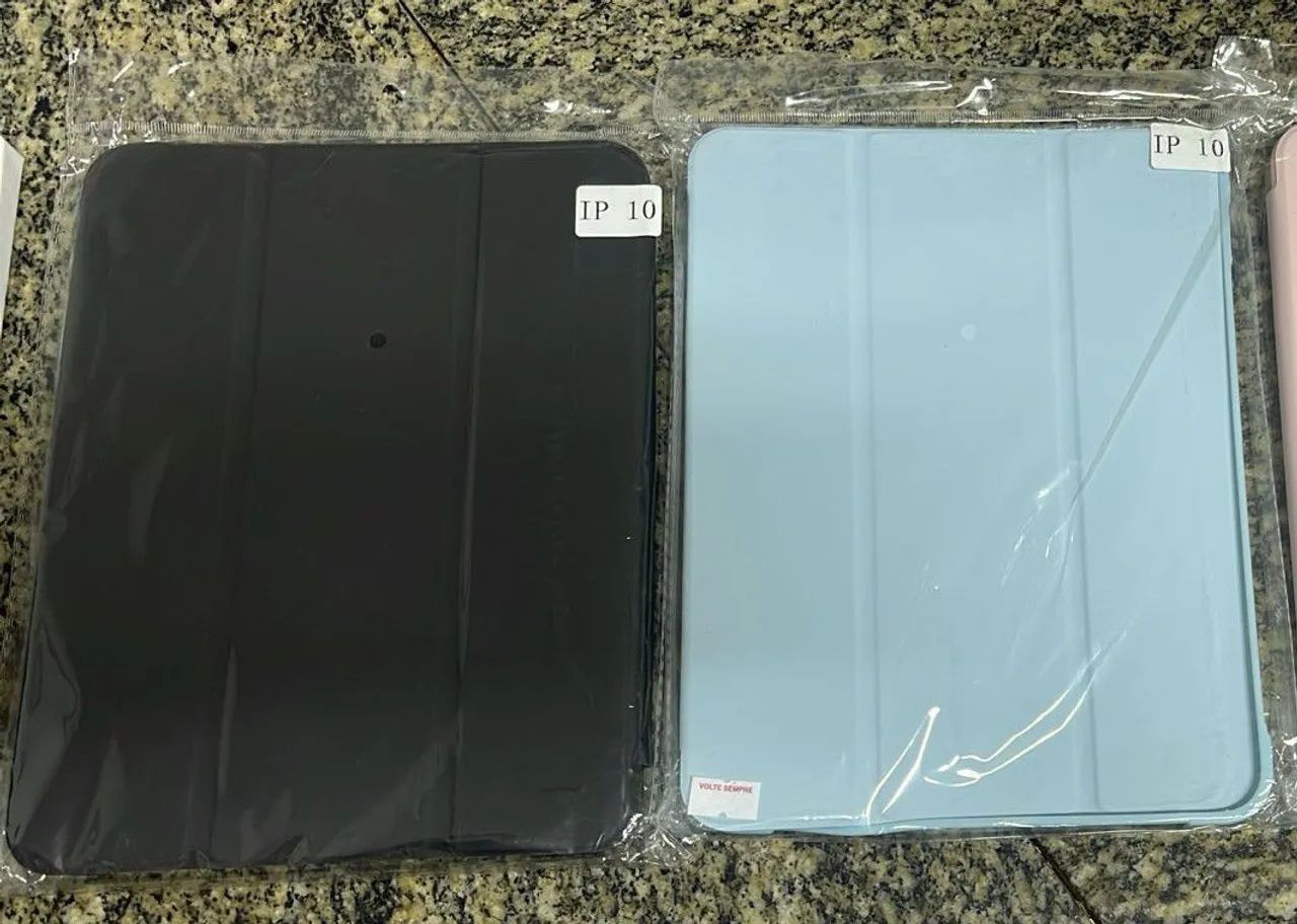 Capa para iPad 10 - Rosa, Azul ou Preta. Entrega Grátis! - Foto 2