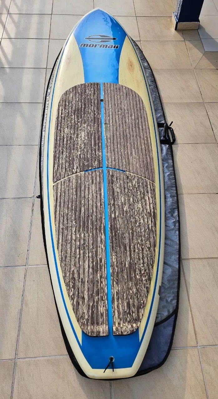 Prancha de Stand-Up Padle 9'8" Mormaii + Capa + Remo - Foto 4