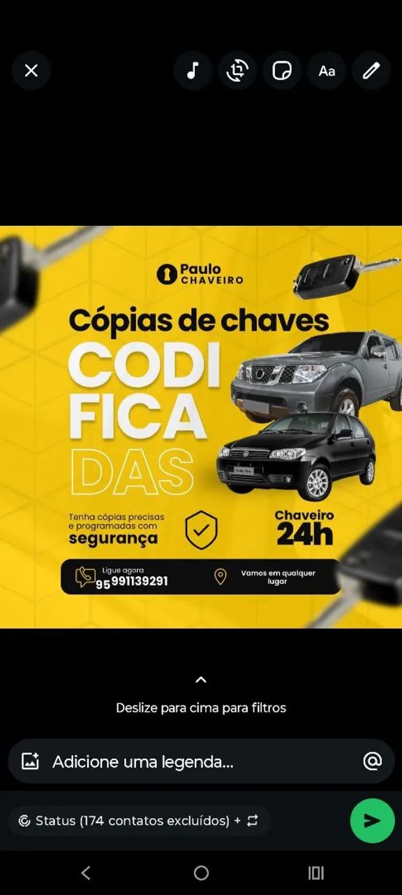 Serviço de chaveiro 24 horas 