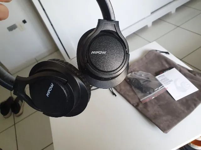 Fone de ouvido bluetooth H7 com microfone - Foto 2