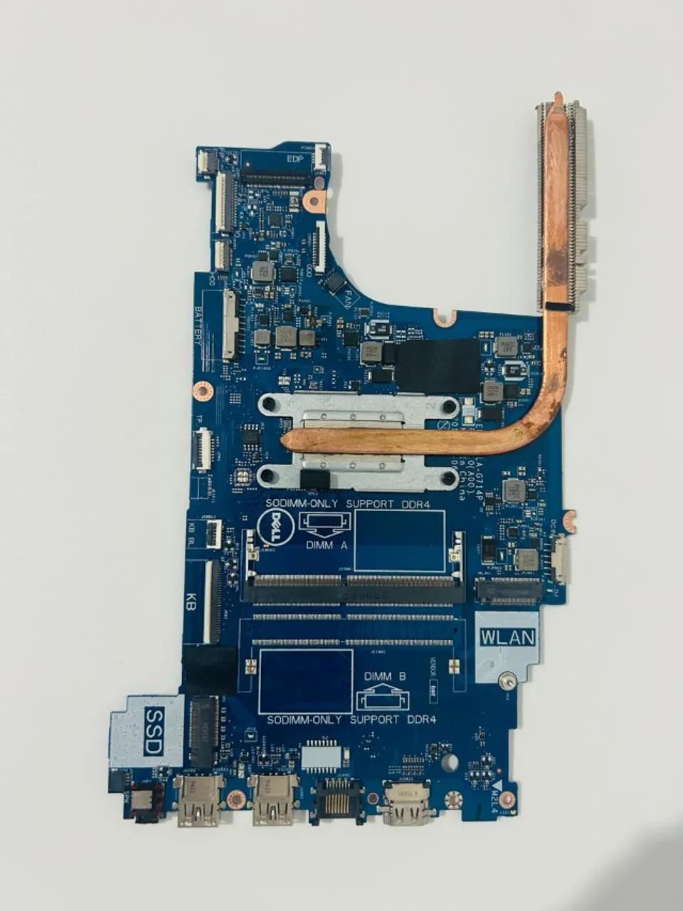 Placa mãe LA-G714P para dell inspiron 3481 3581 3781 3584 - com defeito - Foto 5