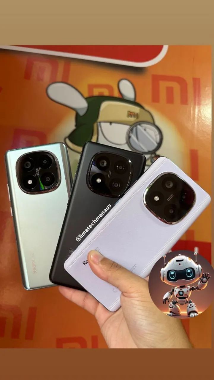 Redmi Note 14 Pro+ 5G 512GB  / 12GB DE RAM LACRADO ENTREGA GRÁTIS - Loja Lima Tech Manaus