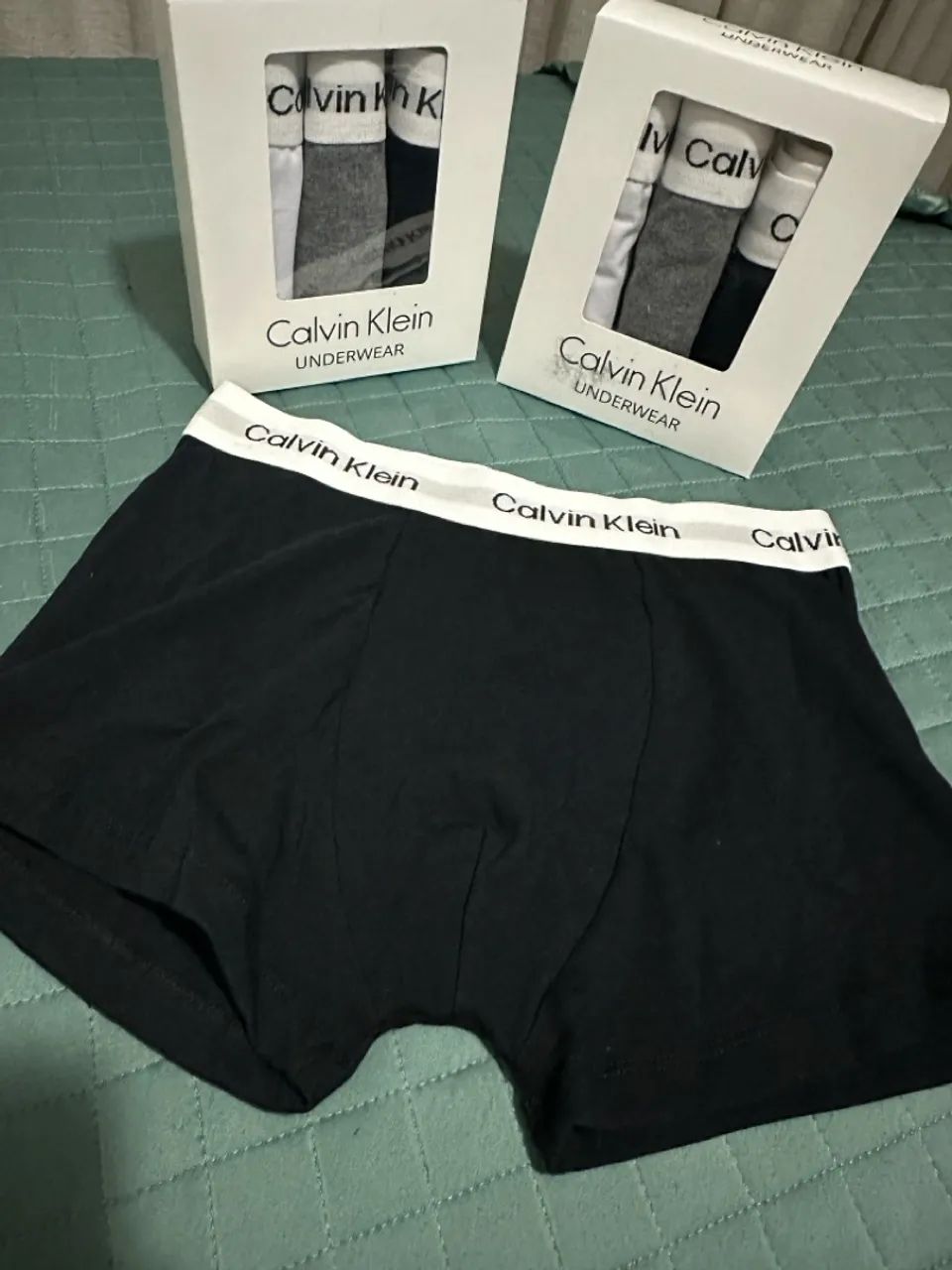 Kit 3 Cuecas Calvin Klein - Foto 2