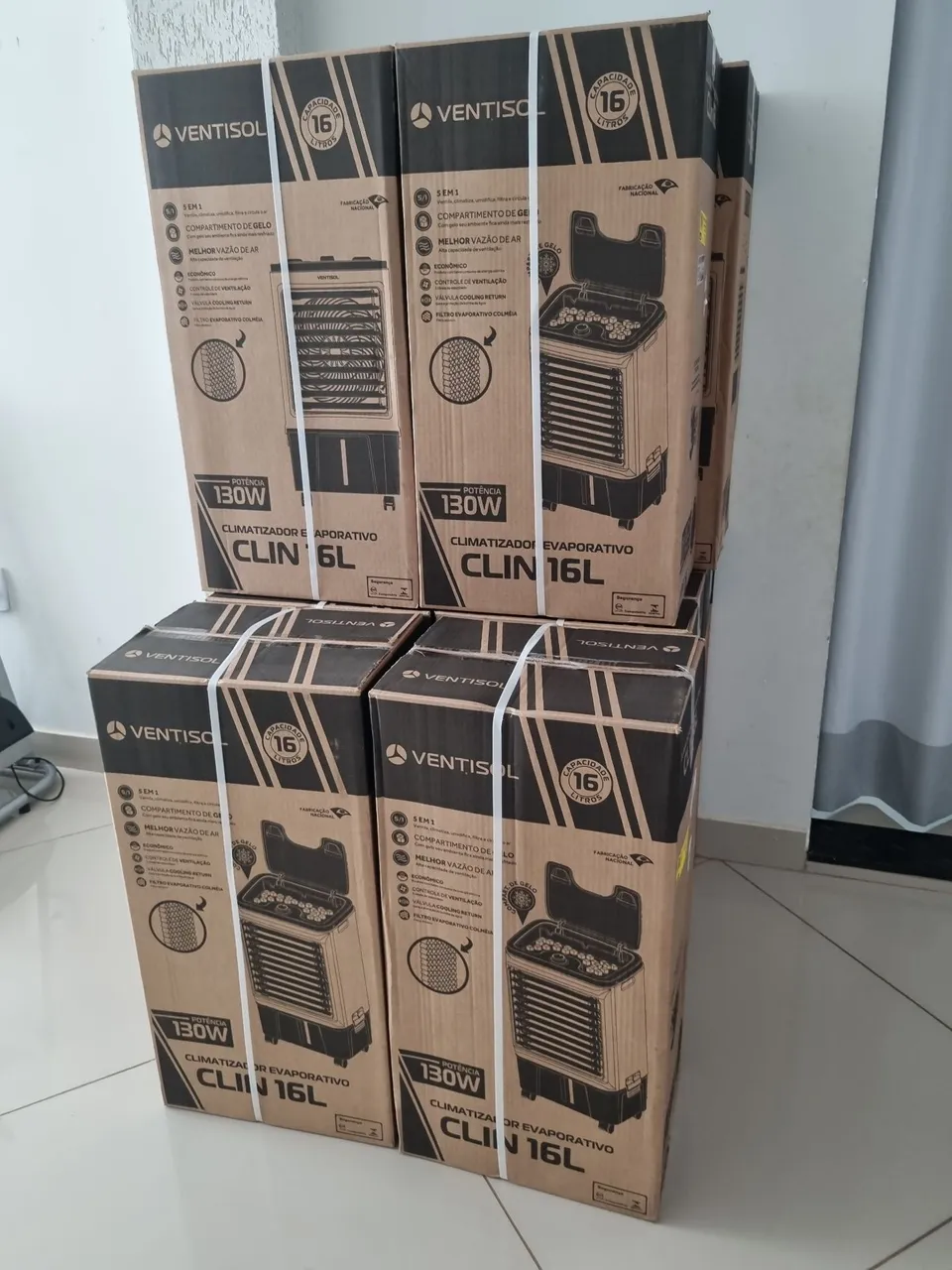 Climatizador Ventisol Clin 16L 130W - Novo
