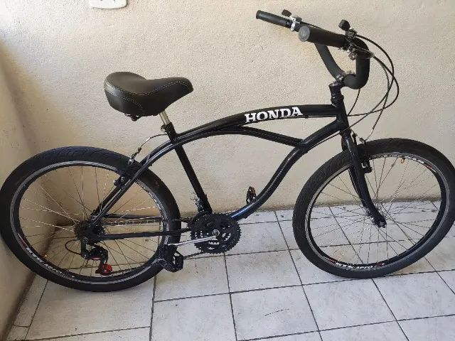 Bicicleta Caiçara Preta - (REVISADA)