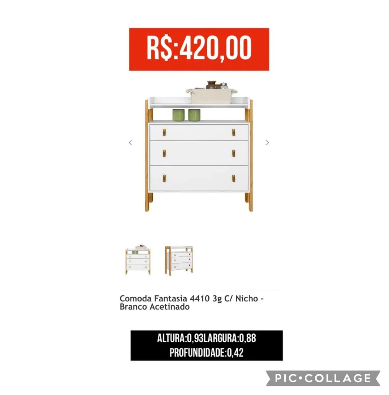Guarda-Roupa Infantil com Design Moderno e Puxadores em Couro - Foto 2