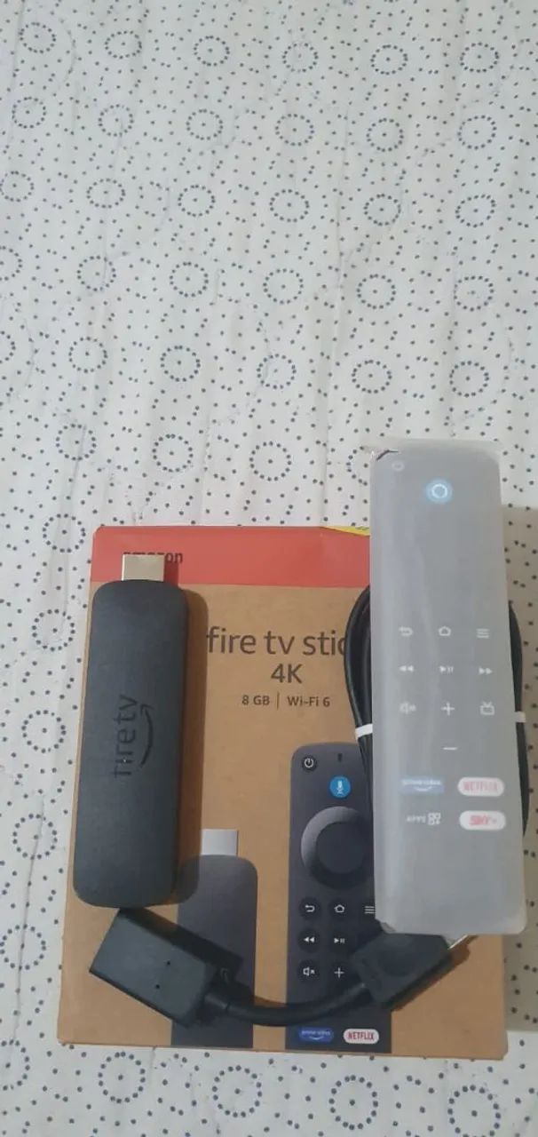Fire TV Stick 4K 8GB Wi-Fi 6 - Novo - Foto 2