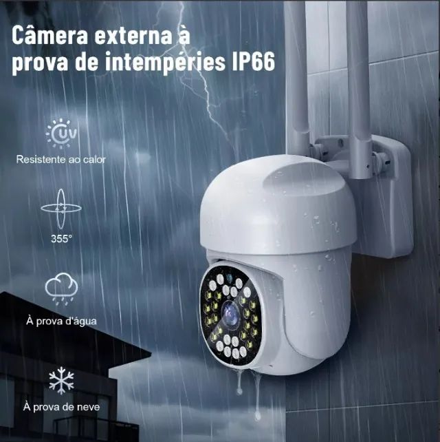 Câmera de Segurança Ip Wifi  Externa  5G - Foto 3