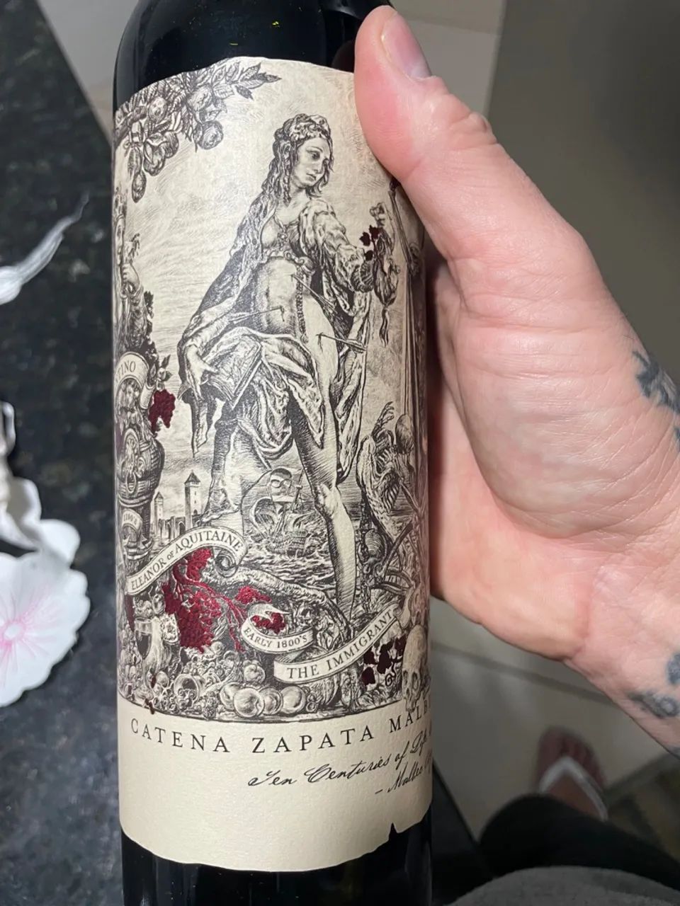 Vinho Argentino Catena Zapata Malbec Argentino 2021 - Edição Especial - Foto 2