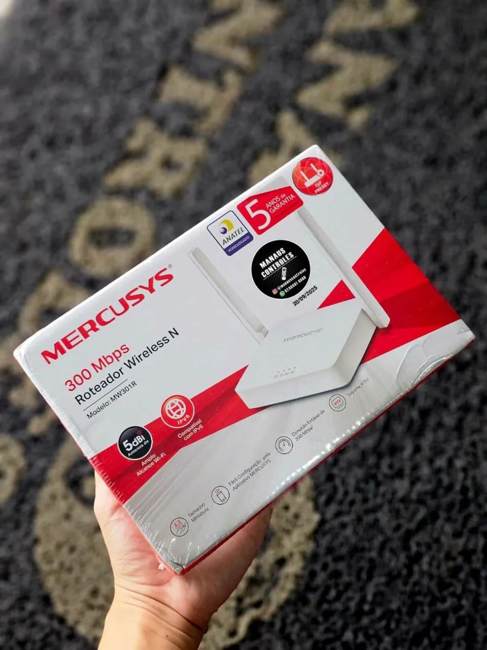 Roteador Mercusys Lacrado na Caixa 