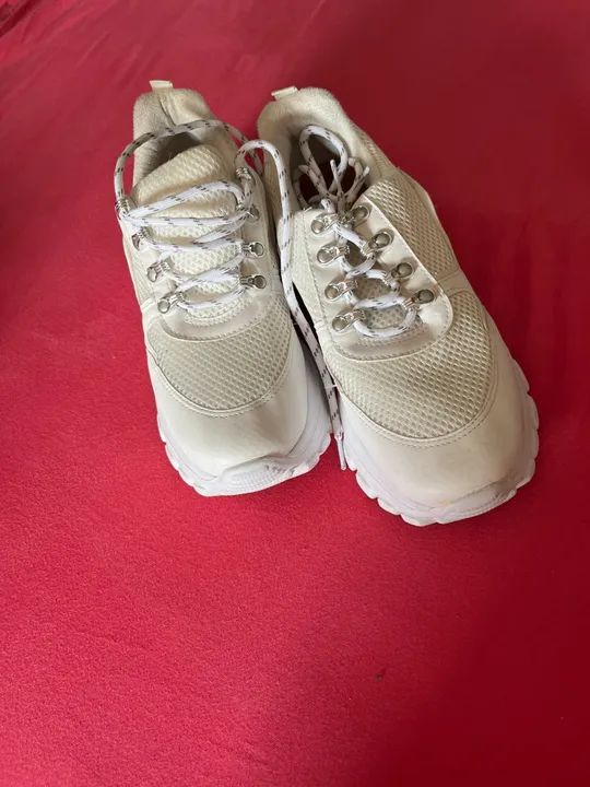Tênis Converse Branco vizzado  - Foto 2