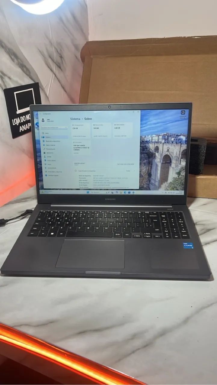 Notebook Samsung book i5 11º 8gb ram 256gb ssd Intel Iris Xe  - Foto 2