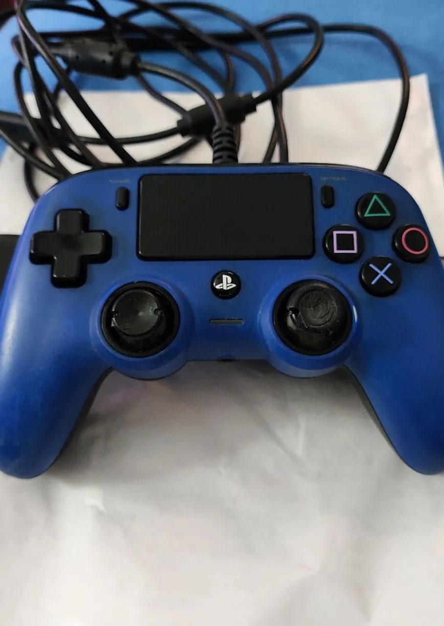 controle nacon wired azul ps4 , com fio - Foto 3