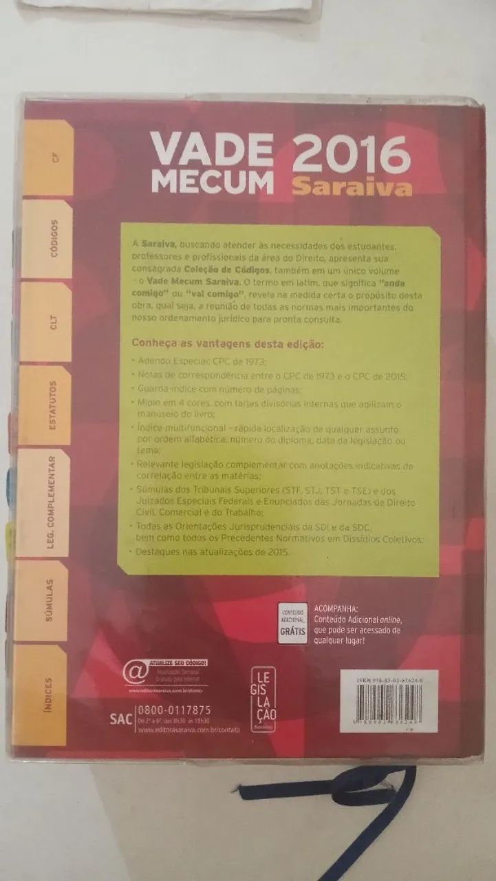 Vade Mecum Saraiva 2016 - 21ª Edição - Foto 2
