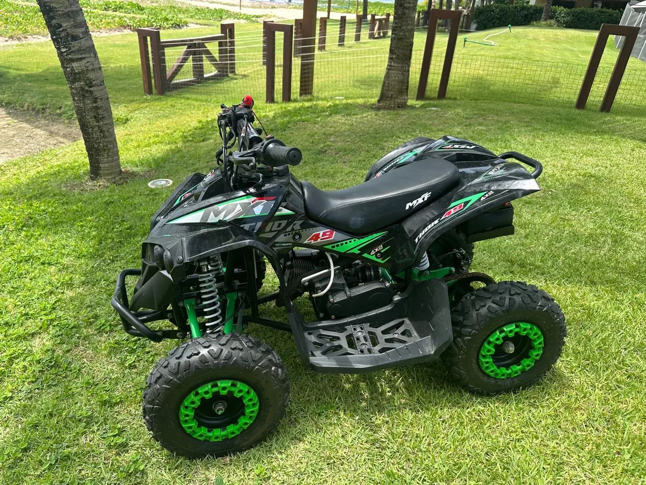 Quadriciclo Infantil MXF 49cc Super Novo e pouquíssimo usado - Foto 2