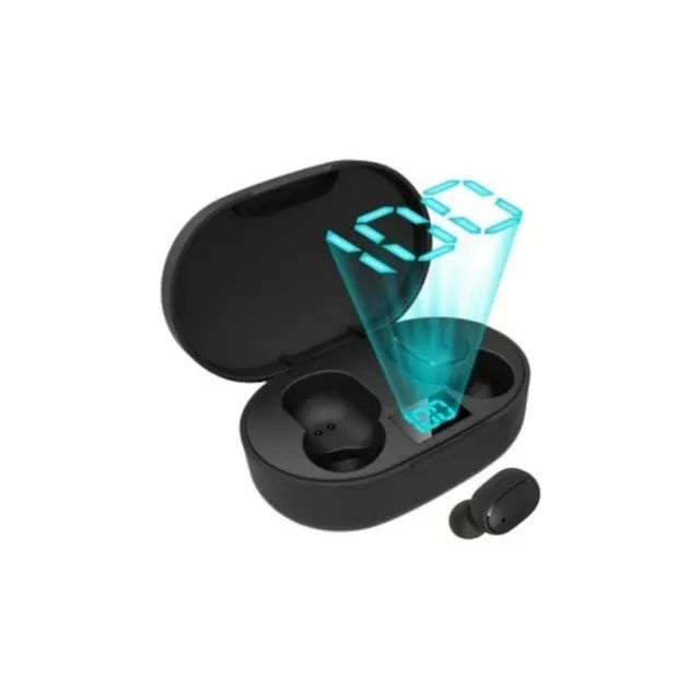 Fone De Ouvido Sem Fio E6s Bluetooth Tws Com Tela LED Digital    - Foto 4