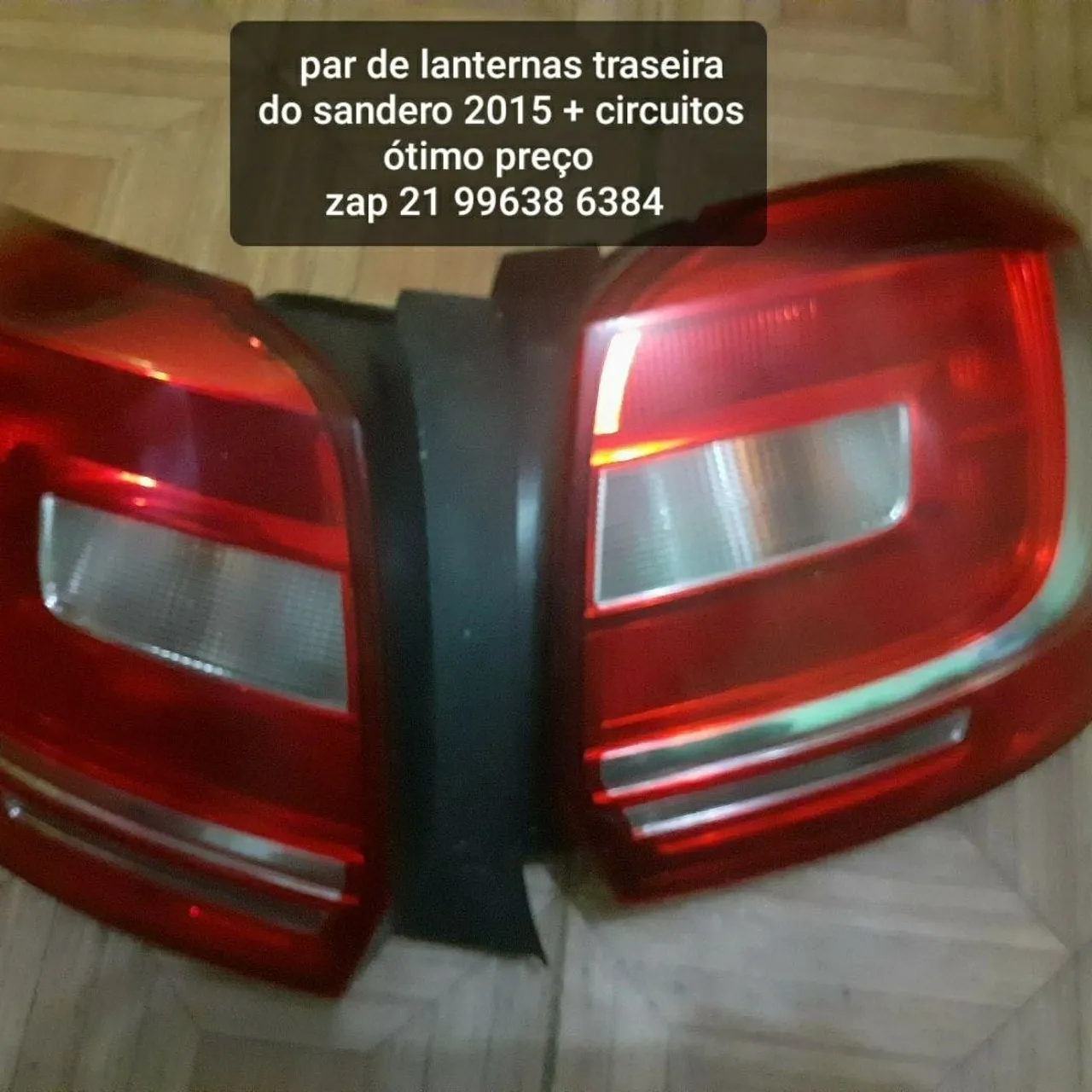 Lanternas Traseiras Sandero 2015+ - Ótimo Preço!