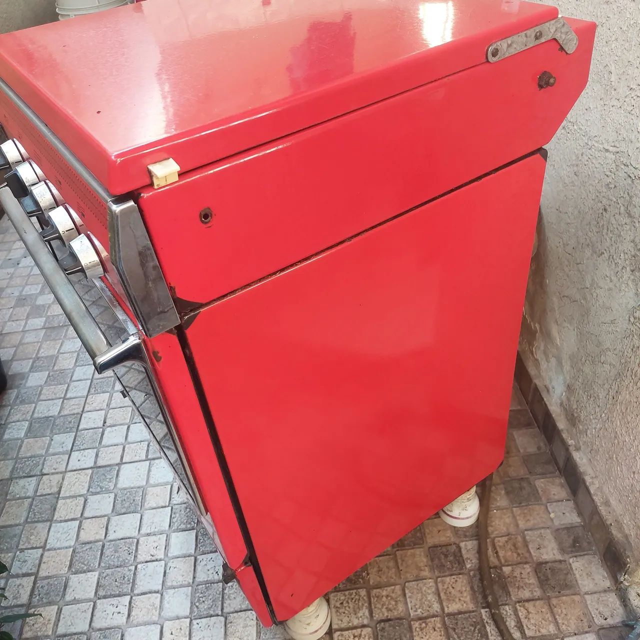 FOGÃO 4 BOCAS RETRÔ BRASTEMP 