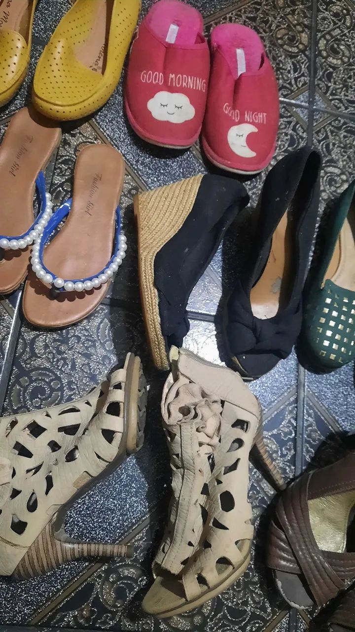 Sapatos variados - Diversas cores e estilos - Foto 3